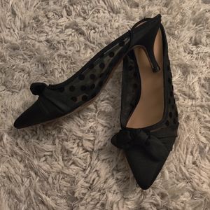 3/$32 Kitten poka dot heels